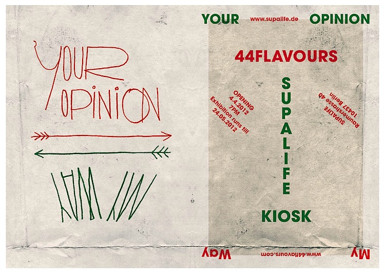 44flavours — Your Opinion — My Way