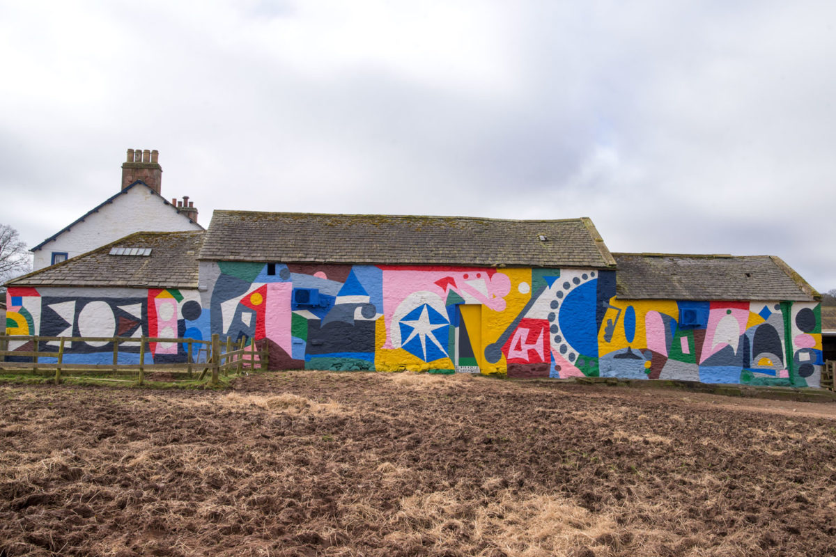 44flavours — Spring Fling Rural Mural 2016 — Scotland