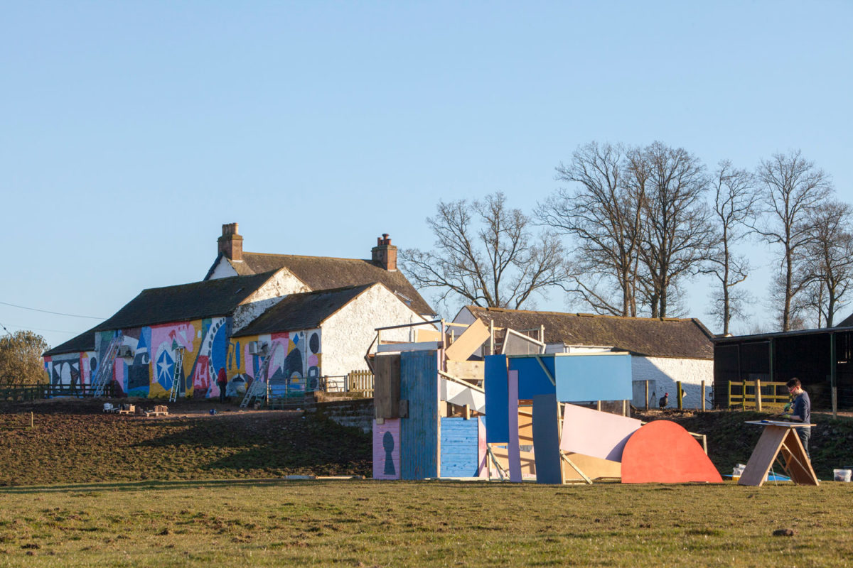 44flavours — Spring Fling Rural Mural 2016 — Scotland