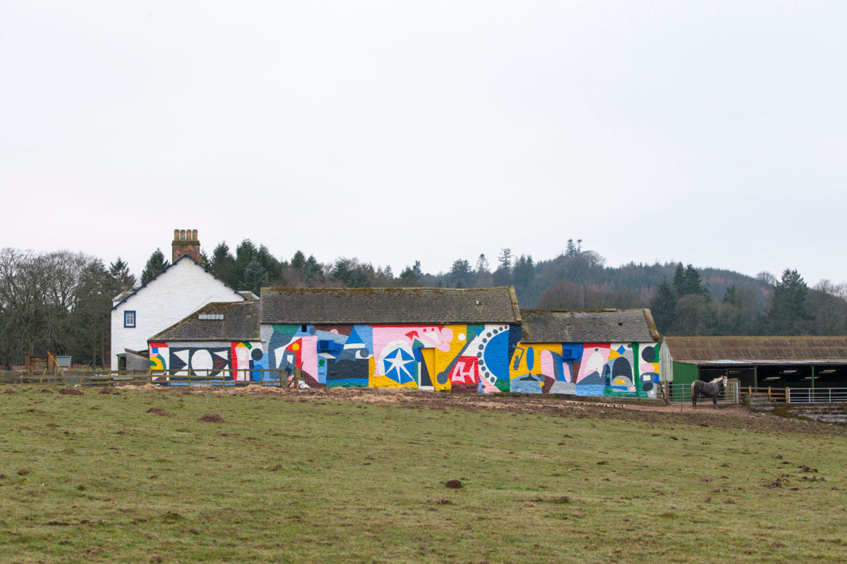 44flavours — Spring Fling Rural Mural 2016 — Scotland