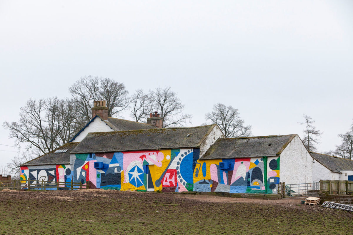 44flavours — Spring Fling Rural Mural 2016 — Scotland