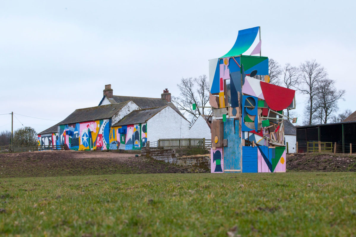 44flavours — Spring Fling Rural Mural 2016 — Scotland